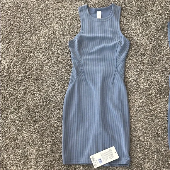 Lululemon Ribbed Softstreme Slim Fit Tank Dress NWT - Picture 4 of 8